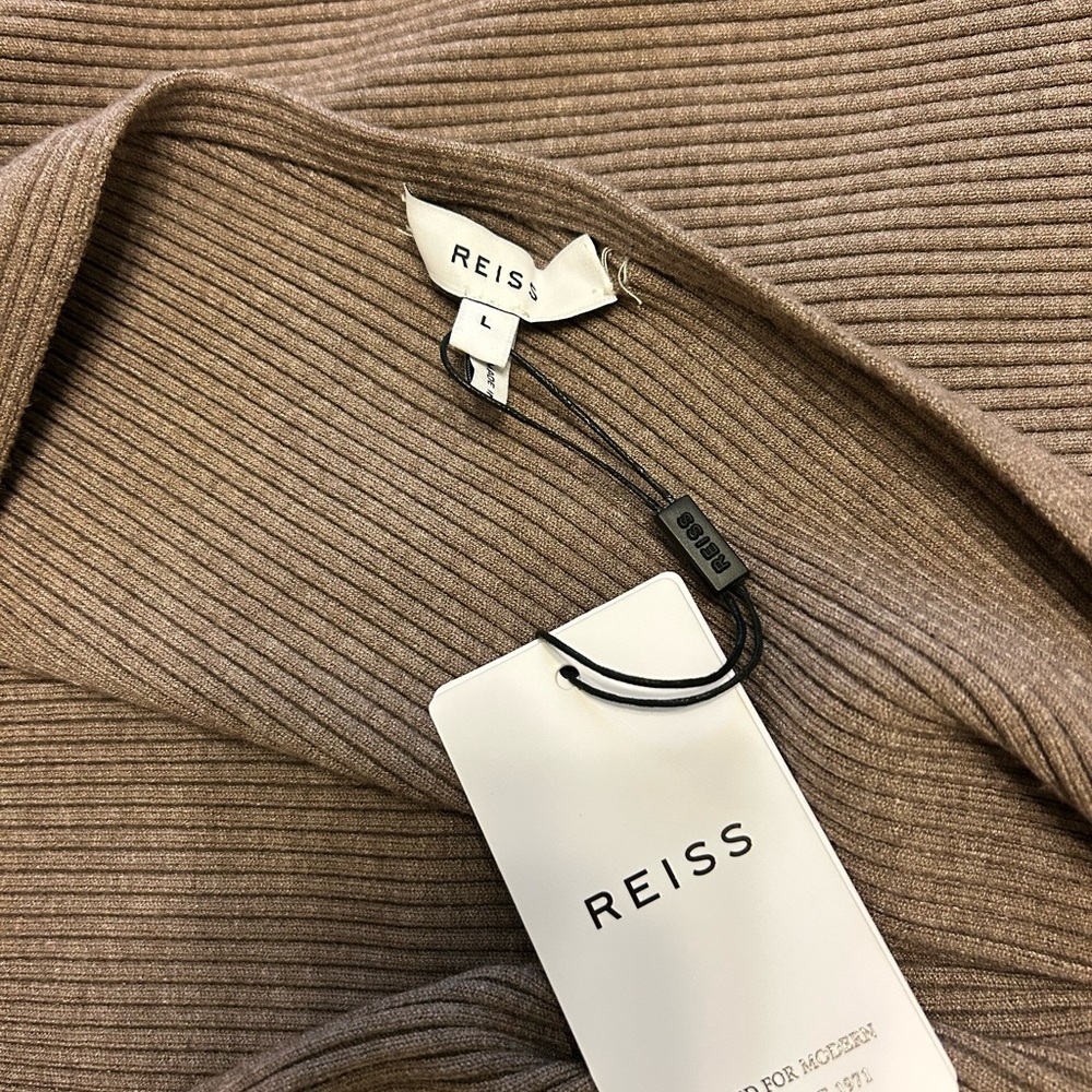 Reiss Lara Off-Shoulder Midi Dress - Picture 4 of 5